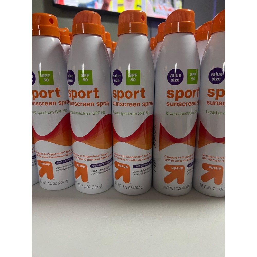 5x Up&Up Sport Sunscreen Spray SPF 50